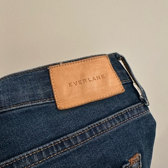 Everlane The Authentic Stretch High-Rise Skinny (Mid-Blue, 26.5” inseam) - Picture 4 of 8